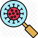 Search Infection Virus Bacteria Icon