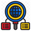 Search World Communication Icon
