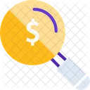 Searchv Search Investment Search Money Icon