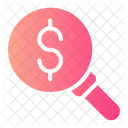 Search Investment Search Money Find Money Icon