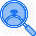 Search Magnifier Ring Icon