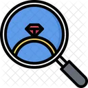 Search Magnifier Ring Icon
