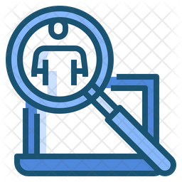 Search Job Icon Of Colored Outline Style Available In Svg Png Eps Ai Icon Fonts