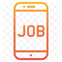 Online Search Job Mobile Search Job In Mobile Search Job Icon