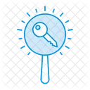 Search Key Magnifier Icon
