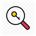 Key Lock Search Icon