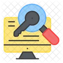 Search Keyword Keyword Analysis Web Keyword Icon