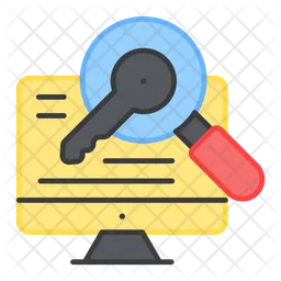 Search Keywords  Icon