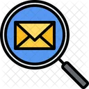Search Letter Search Envelope Magnifier Icon