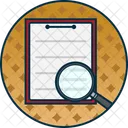 Search List Search Magnifier Icon