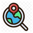 Search Location Map Direction Icon