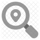 Search Location Magnifier Icon