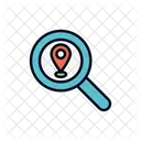 Search Location Find Location Find Place Icon