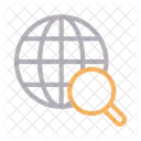 Search Global World Icon