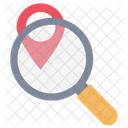 Search Location Pin Point Icon