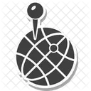 Globe Pin Map Icon