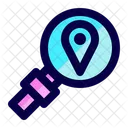 Location Place Search Icon