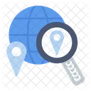 Location Search Map Icon