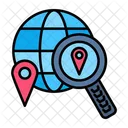 Location Search Map Icon