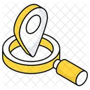 Search Map Search Location Direction Icon