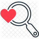 Search Love Heart Serach Icon