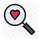 Love Search Dating Icon