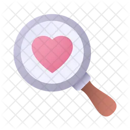 Search Love  Icon