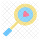 Search Love Search Zoom Icon