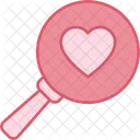 Search Love Icon