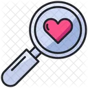 Find Love Magnifier Icon