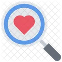 Search Love Find Love Search Heart Icon