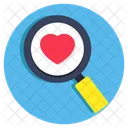 Search Love Find Love Search Heart Icon