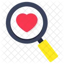 Search Love Find Love Search Heart Icon