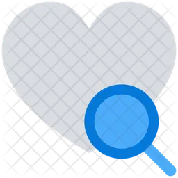 Search Love  Icon