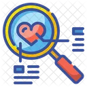 Search Love Search Zoom Icon