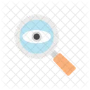Search Magnify Eye  Icon