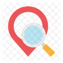 Search Magnify Location  Icon
