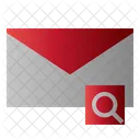 Mail Search Looking Icon