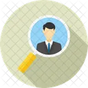 Search Male Employee Employee Find Icon