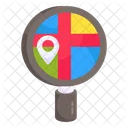 Search Map Location Direction Icon