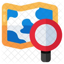 Search Map  Icon