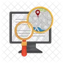 Search Map Map Search Icon