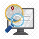 Search Map Map Search Icon