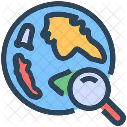 Search Map  Icon