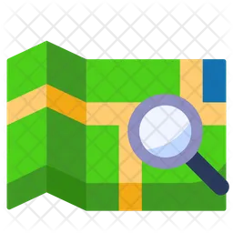 Search Map  Icon