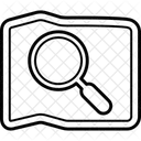 Search Map Document File Icon