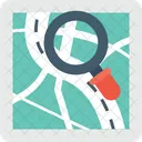 Search Map Exploring Icon