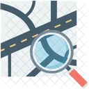 Search Map Exploring Icon