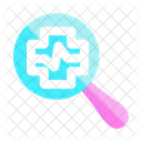 Health Cross Search Icon