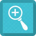 Medicine Search Magnifier Icon